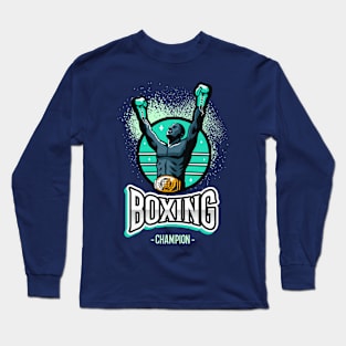 Boxing Champion | Championship Winner Fighter Long Sleeve T-Shirt